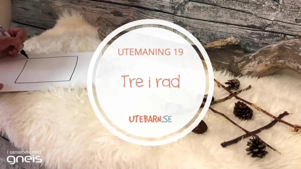 Utemaning tre i rad