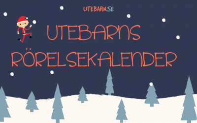 Utebarns rörelsekalender – en aktiv julkalender